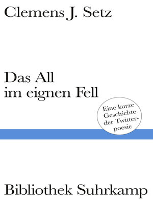 cover image of Das All im eignen Fell
